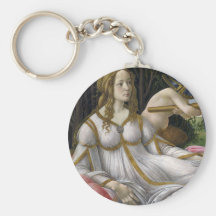 Venus and Mars, Sandro Botticelli Keychain