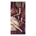 Venus And Mars Surprised By Vulcan By Tintoretto J Custom Rack Cards