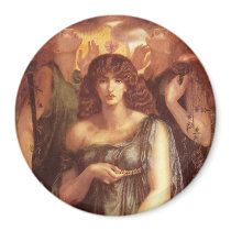 Venus Astarte Syriaca Pre-Raphaelite Art Fridge Magnets