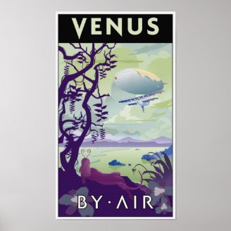 Venus by Air Posters