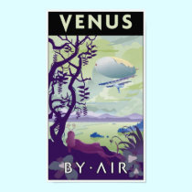 Venus by Air Posters