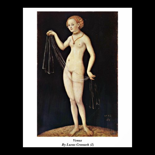 Venus By Lucas Cranach (I) Print