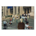 Venus de Milo In Front Of The Met Card by Ars_Brevis Venus de Milo In Front Of The Met Card