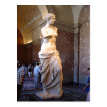 Venus de Milo in the Louvre Paris France David Mon Postcards