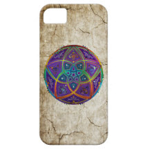 Venus Flower of Love fineART Oriental Antique lila iPhone 5 Cases