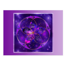 Venus Flower of Love fineART Universe Post Card