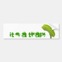 Venus Fly Trap Bumper Stickers