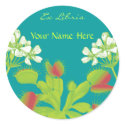 Venus Flytrap Book Label sticker