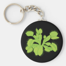 Venus Flytrap Botanical Art Keychains