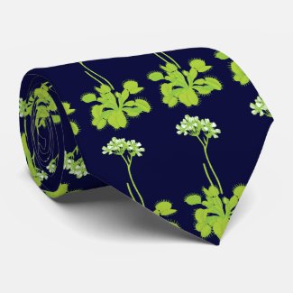 Venus Flytrap Botanical Tie