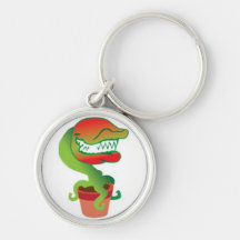 Venus Flytrap Cartoon Keychain