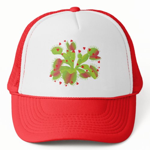 Wear this Venus Flytrap Cap on Valentine’s Day! By BotanicalArt