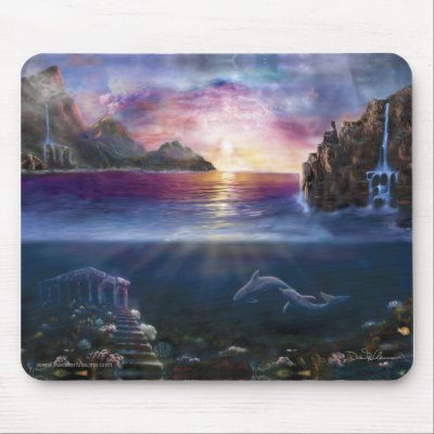 Venus in Scorpio Mousepad by danielholeman