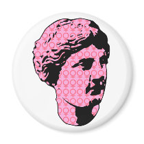 Venus marble statue refrigerator magnet