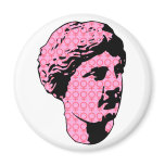 Venus marble statue refrigerator magnet