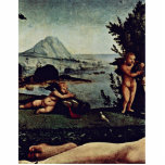 Venus, Mars And Cupid Detail By Piero Di Cosimo (B Acrylic Cut Outs