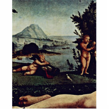 Venus, Mars And Cupid Detail By Piero Di Cosimo (B Acrylic Cut Outs