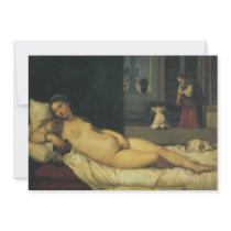 Venus of Urbino by Titian Personalized Invites