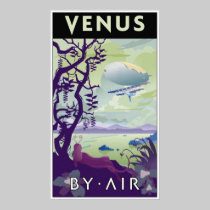 Venus travel poster posters by stevethomas Venus travel poster posters
