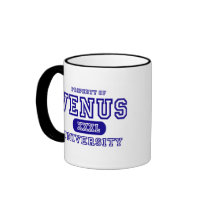Venus University mugs