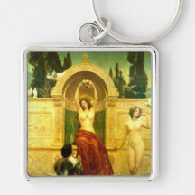 Venusberg Tannhäuser - Godward - Fine Art Painting Keychains