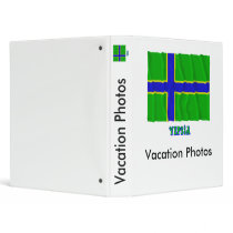 Vepsia waving flag with name binders