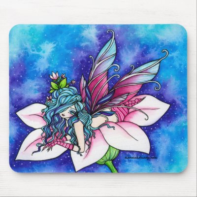 Vera Fairy by Hannah Disney Mousepad by hannahdisney
