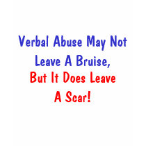 Verbal Abuse May NotLeave A Bruise,, But It Doe... t-shirts