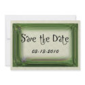 Verdant Frame Save the Date invitations by littlewingdesign Verdant Frame Save the Date invitations