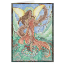 Verdant Muse Greeting Card cards