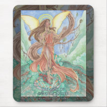 Verdant Muse Mousepad