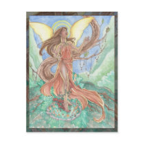 Verdant Muse Post Card postcards
