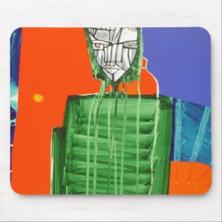 VERDE FACE mousepad