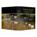 Verde River in Arizona Custom Travel Binder