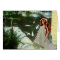 Verdi, Embassy Suites, San Francisco, White Koi Greeting Cards
