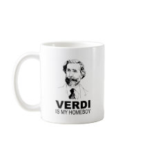 Verdi Is My Homeboy mugs