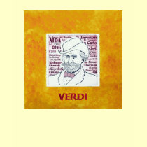 Verdi ladies dark T-shirt