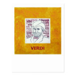 Verdi postcard