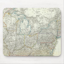 Vereinigten Staaten v N America - North US Mousepad