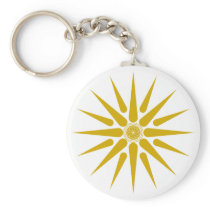 VERGINA SUN KEYCHAINS