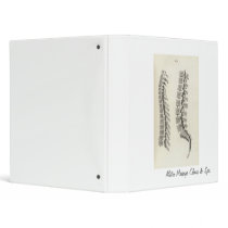 Veribrae Drawing 3 Ring Binders