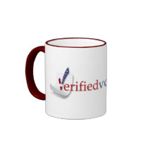 Verified Voting Mug by verifiedvoting Verified Voting Mug