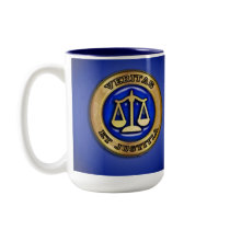 VERITAS ON BLUE mugs by AYellowRose VERITAS ON BLUE mugs