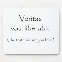 Veritas vos liberabit-mousepad