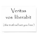 Veritas vos liberabit-poster posters by artdebogallery Veritas vos liberabit-poster posters