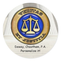 VERITIAS Envelope Seal stickers