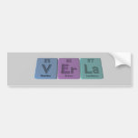 Verla as Vanadium Erbium Lanthanum Bumper Stickers
