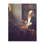 Vermeer van Delft, Jan Die Perlenw?gerin Woman Hol Postcards