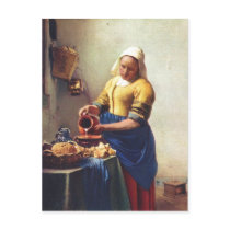 Vermeer van Delft, Jan Milchausgie?ende Magd The M Postcards