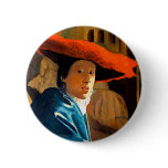 VERMEER'S GIRL WITH THE RED HAT/ OLD MASTERS PIN